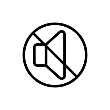 Ses simgesi vektörünü devre dışı bırakıyorum. İzole edilmiş kontür sembolü gösterimi