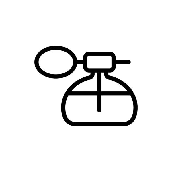 Icono del pulverizador de agua vector. Ilustración del símbolo de contorno aislado — Vector de stock