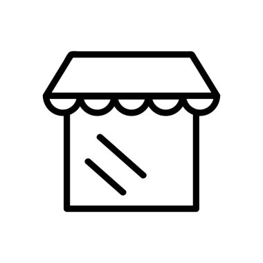 Stüdyo güzellik ikonu vektörü. İzole edilmiş kontür sembolü gösterimi