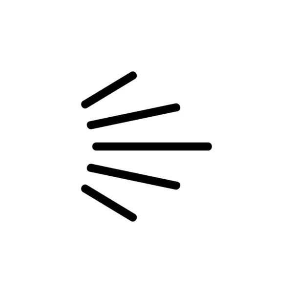 Penyemprot vektor ikon. Ilustrasi simbol kontur terisolasi - Stok Vektor
