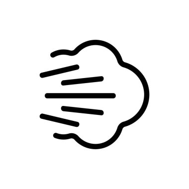 Sprey ikon vektörü. İzole edilmiş kontür sembolü gösterimi