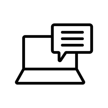 Gelen harf simgesi vektörü. İzole edilmiş kontür sembolü gösterimi