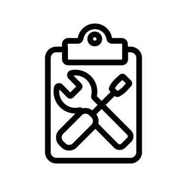 Ayarlama ve talimatlar bir conc vektörüdür. İzole edilmiş kontür sembolü gösterimi