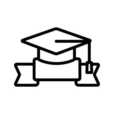 Son vektör simgesinin amblemi. İzole edilmiş kontür sembolü gösterimi