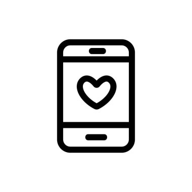 Vektör simgesi gibi işaretle. İzole edilmiş kontür sembolü gösterimi