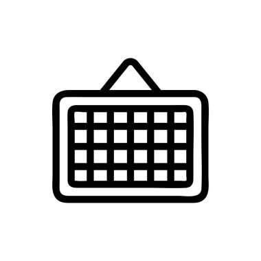 Simge vektörünü hatırlat. İzole edilmiş kontür sembolü gösterimi