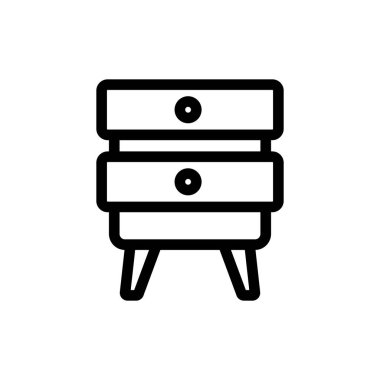 Bollard ikonu bir vektördür. İzole edilmiş kontür sembolü gösterimi