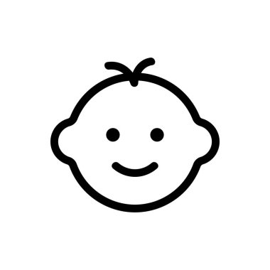 Erkek ikon vektörü. İzole edilmiş kontür sembolü gösterimi