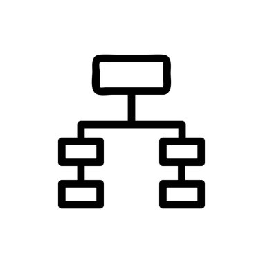 Simge vektörü planlanıyor. İzole edilmiş kontür sembolü gösterimi