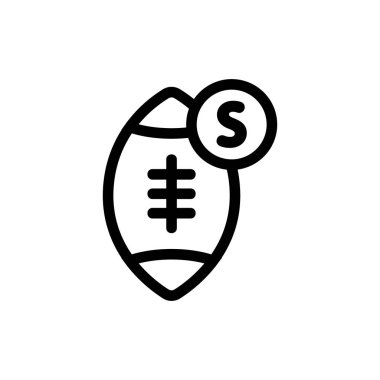 Beyzbol ikonu vektörüne oynuyorum. İzole edilmiş kontür sembolü gösterimi