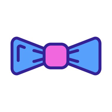 Güçlü kelebek ikon vektörü. İzole edilmiş kontür sembolü gösterimi