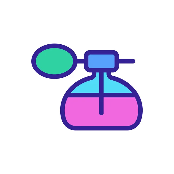 Water sprayer icon vector. Isolated contour symbol illustration — ストックベクタ