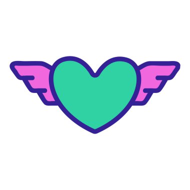 İnsanların ikon vektörlerine yardım etmek için merkez. İzole edilmiş kontür sembolü gösterimi