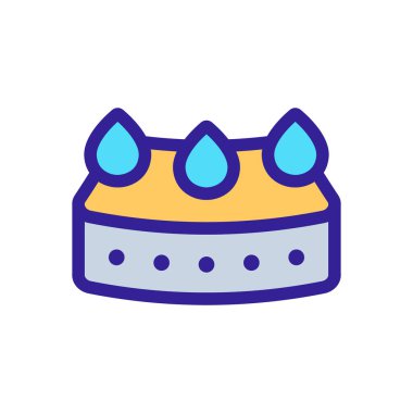 Nem vektör simgesini geri püskürtür. İzole edilmiş kontür sembolü gösterimi