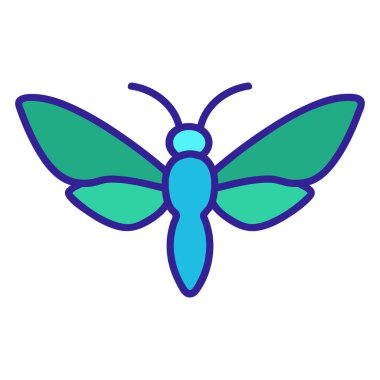 mol simgesi vektörü. İzole edilmiş kontür sembolü gösterimi