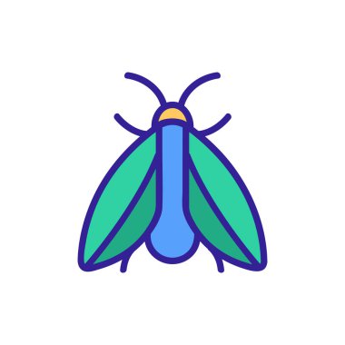 mol simgesi vektörü. İzole edilmiş kontür sembolü gösterimi