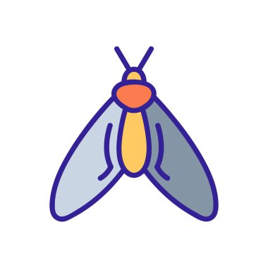 mol simgesi vektörü. İzole edilmiş kontür sembolü gösterimi