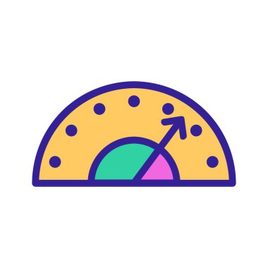 Ofis ikon vektöründeki asansör. İzole edilmiş kontür sembolü gösterimi