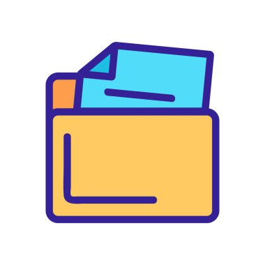 Zarf simgesi vektöründeki harf. İzole edilmiş kontür sembolü gösterimi