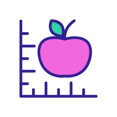 Akıllı çiftlik ikonu vektörü. İzole edilmiş kontür sembolü gösterimi