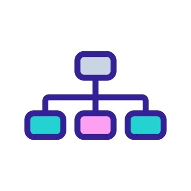 Vektör simgesini ayıran grafik. İzole edilmiş kontür sembolü gösterimi
