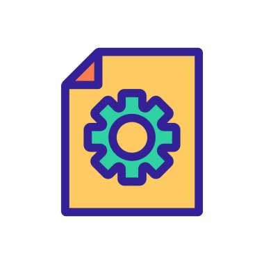 Vektör simgesini uygulama talimatı. İzole edilmiş kontür sembolü gösterimi