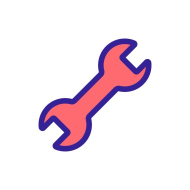 Simge vektörünü kilitle. İzole edilmiş kontür sembolü gösterimi