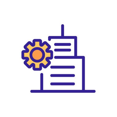 Akıllı ev ikon vektörü. İzole edilmiş kontür sembolü gösterimi