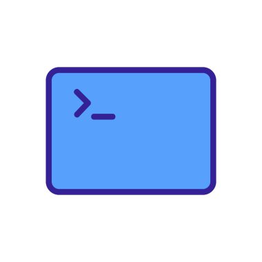 https protokol vektörü. İzole edilmiş kontür sembolü gösterimi