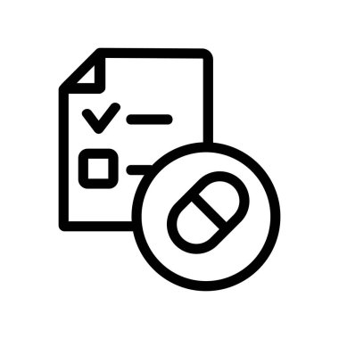 Uyuşturucu ikonu vektörü ara. İzole edilmiş kontür sembolü gösterimi