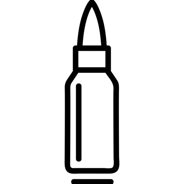 Vektor ikony kulky. Izolovaný obrysový symbol ilustrace — Stockový vektor