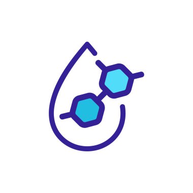 Uyuşturucu ikonu vektörü ara. İzole edilmiş kontür sembolü gösterimi