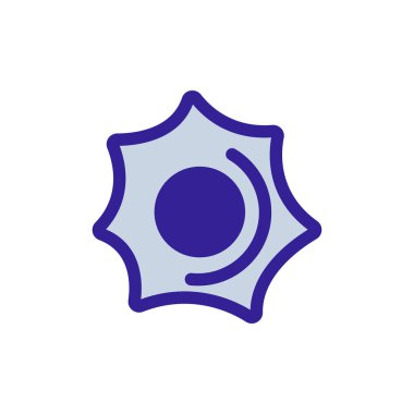 Kurşun ikonu vektörü. İzole edilmiş kontür sembolü gösterimi