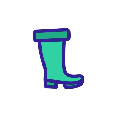 Lastik vektör simgesini çizer. İzole edilmiş kontür sembolü gösterimi