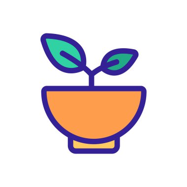 Sağlık tesisi ikon vektörü. İzole edilmiş kontür sembolü gösterimi