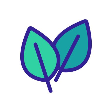 Simge vektörünü bırakır. İzole edilmiş kontür sembolü gösterimi