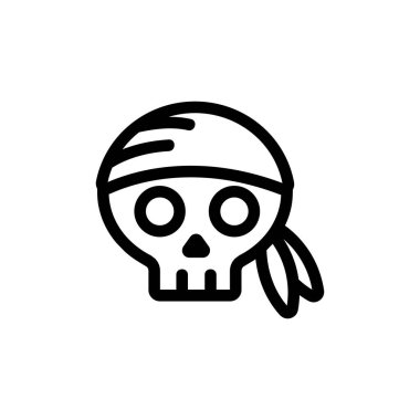 Komik Roger ikon vektörü. İzole edilmiş kontür sembolü gösterimi