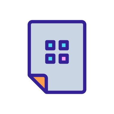 Barkod bir ikon vektörü. İzole edilmiş kontür sembolü gösterimi