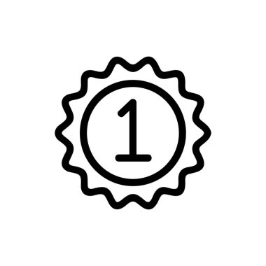 Simge vektörünün sınav sorusu. İzole edilmiş kontür sembolü gösterimi