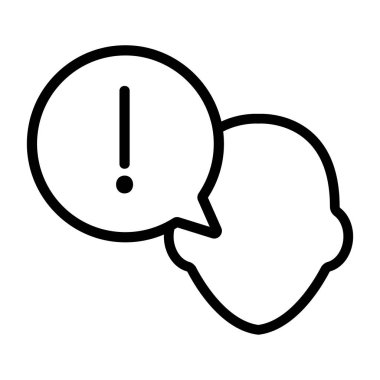 Simge vektörünün sınav sorusu. İzole edilmiş kontür sembolü gösterimi