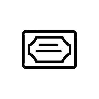 Akademi diploması ikon vektörü. İzole edilmiş kontür sembolü gösterimi