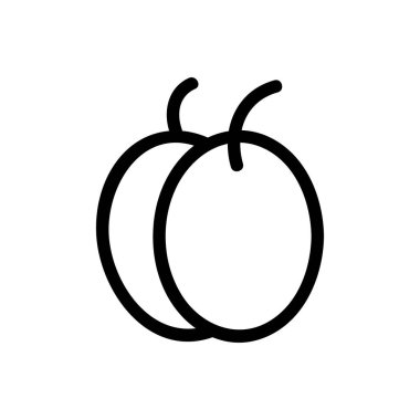 Vektör simgesi boşaltılıyor. İzole edilmiş kontür sembolü gösterimi