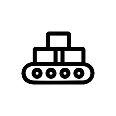 E- posta simge vektörü sıralanıyor. İzole edilmiş kontür sembolü gösterimi