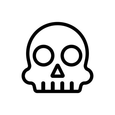 Bayram Ölü Simge Vektörü. İzole edilmiş kontür sembolü gösterimi