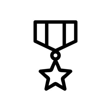 Süper Kahraman Simge Vektörü. İzole edilmiş kontür sembolü gösterimi