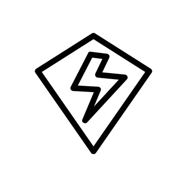 Super eroe scudo icona vettoriale. Illustrazione del simbolo del contorno isolato — Vettoriale Stock