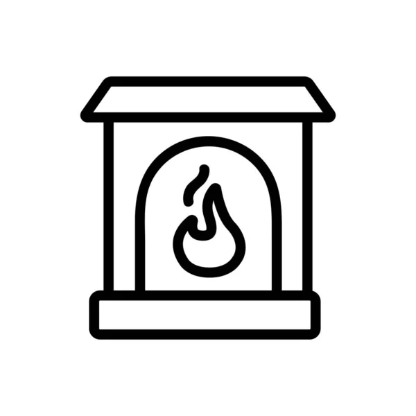 Vector ícone chifre. Isolado contorno símbolo ilustração —  Vetores de Stock
