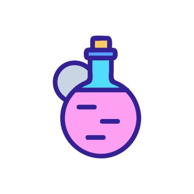 Zeytinyağı ikonu vektörü. İzole edilmiş kontür sembolü gösterimi