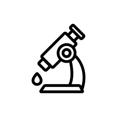 Kan ikonu vektörünü incele. İzole edilmiş kontür sembolü gösterimi