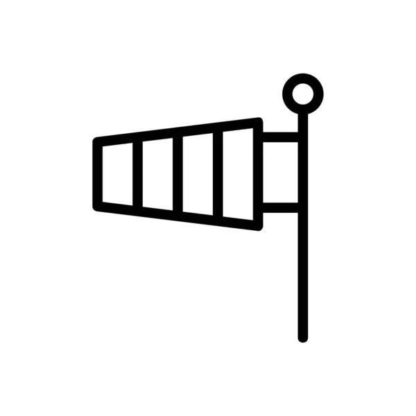 Tabla de surf vector icono del mar. Ilustración del símbolo de contorno aislado — Vector de stock